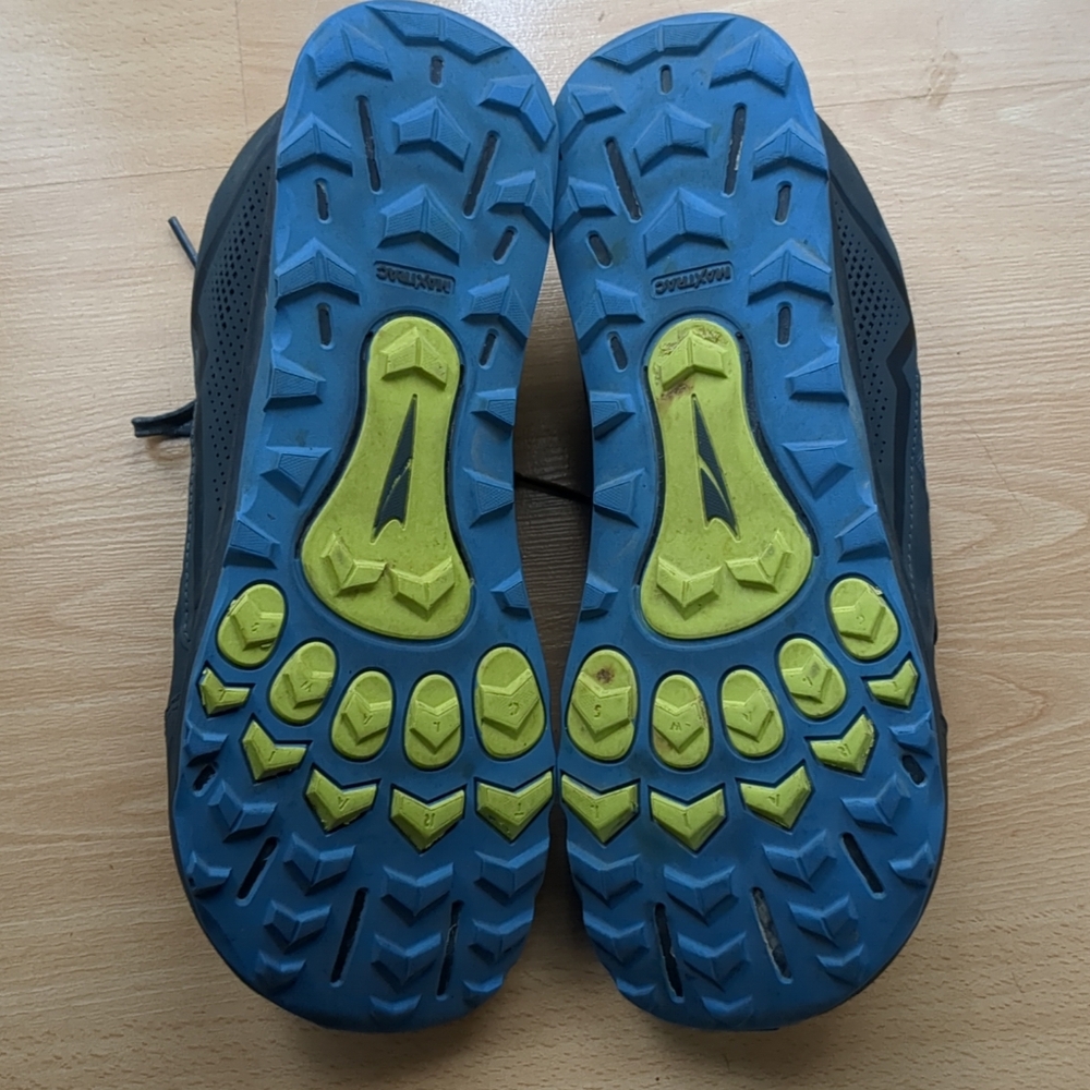 Altra Lone Peak 5 Gray Blue Size 12 Wide - Picture 6 of 9